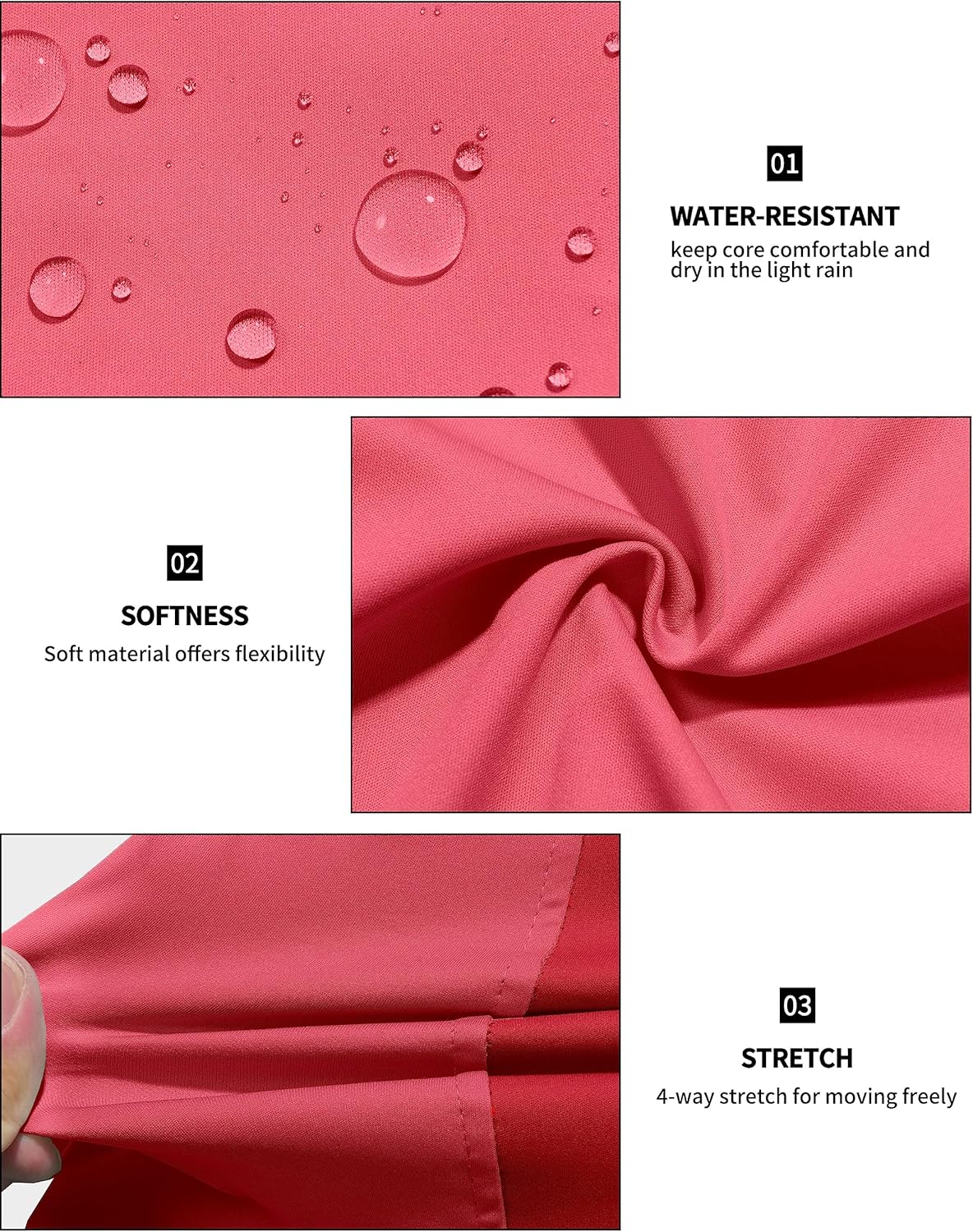 Little Donkey Andy Lightweight Cycling Vest Windproof Sleeveless Jacket for Women Water-Repellent Stretch Vest for Running - Image 5