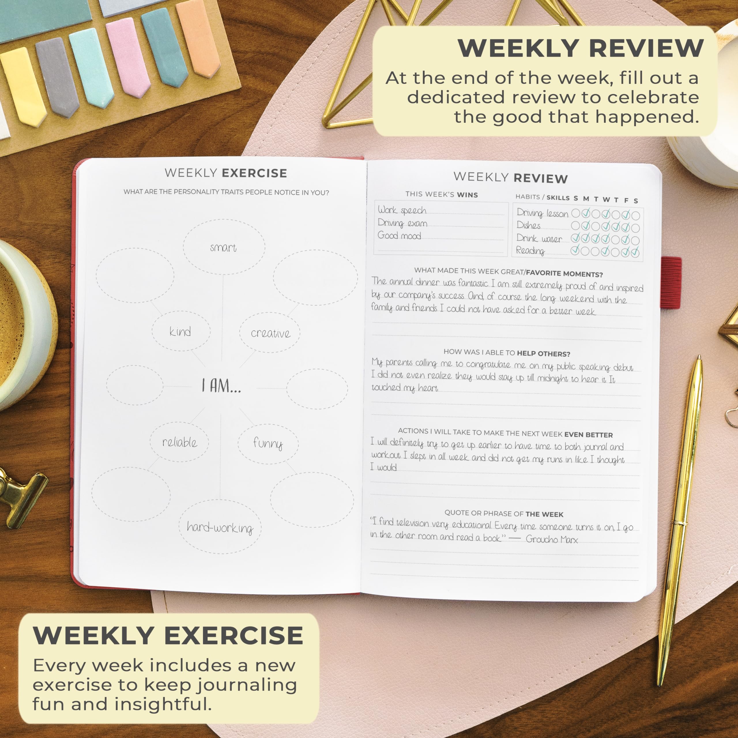 Clever Fox Gratitude Journal PRO - Happiness, Positivity and