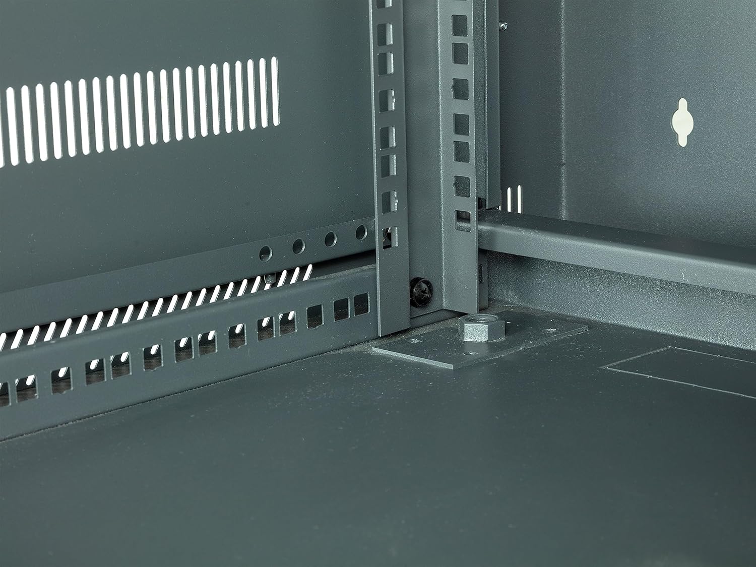 Networx 12U Swing Out Wall Mount Server Cabinet - 24 Inch Depth, Acrylic Door, Flat Packed