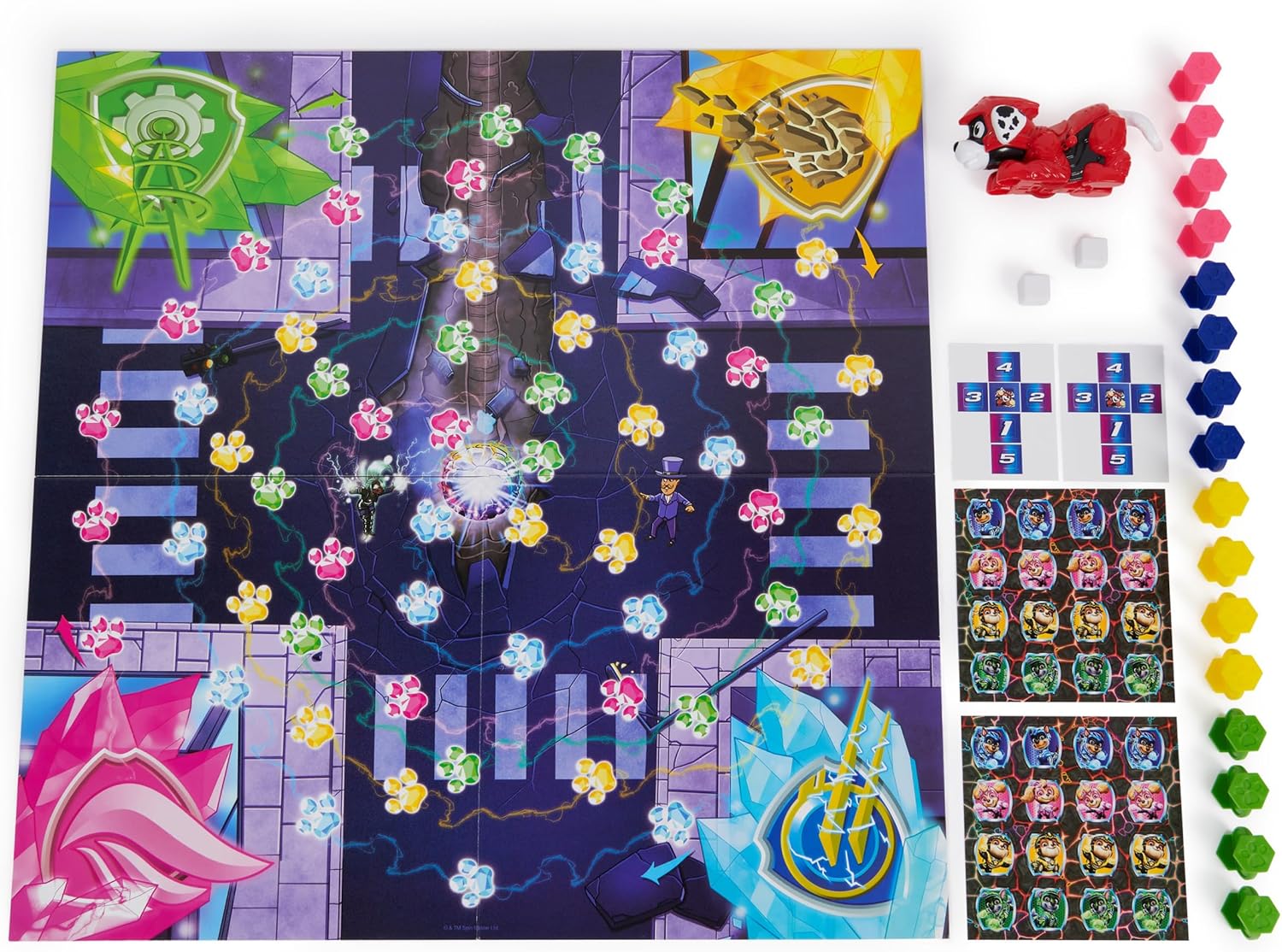 PAW Patrol: The Mighty Movie Meteor Mayhem Game | Kids' Toys | Gifts for Kids | Movie 2 | Games for Ages 4 and Up