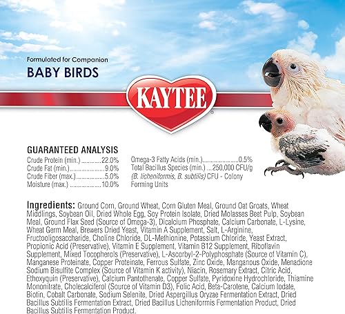 Miniatura 7 de Kaytee Fórmula de alimentación de mano exacta para pájaros
