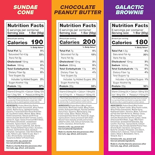 Miniatura 37 de Barras de proteína pura