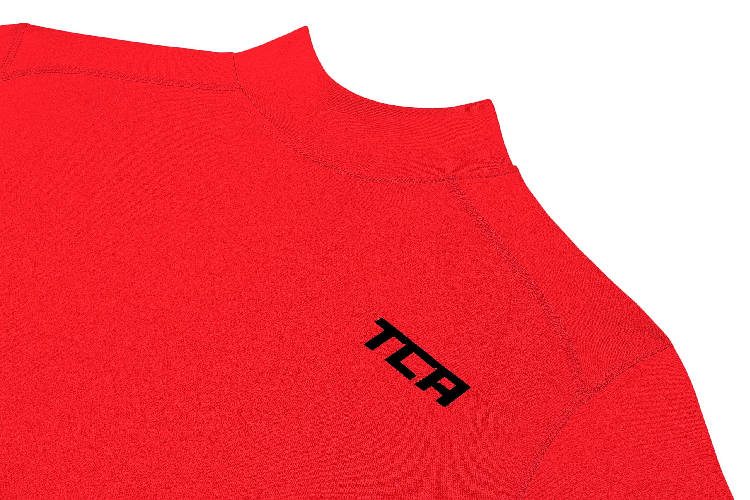TCA PRO Performance Bambino Maglia Collo Alto a Maniche Lunghe