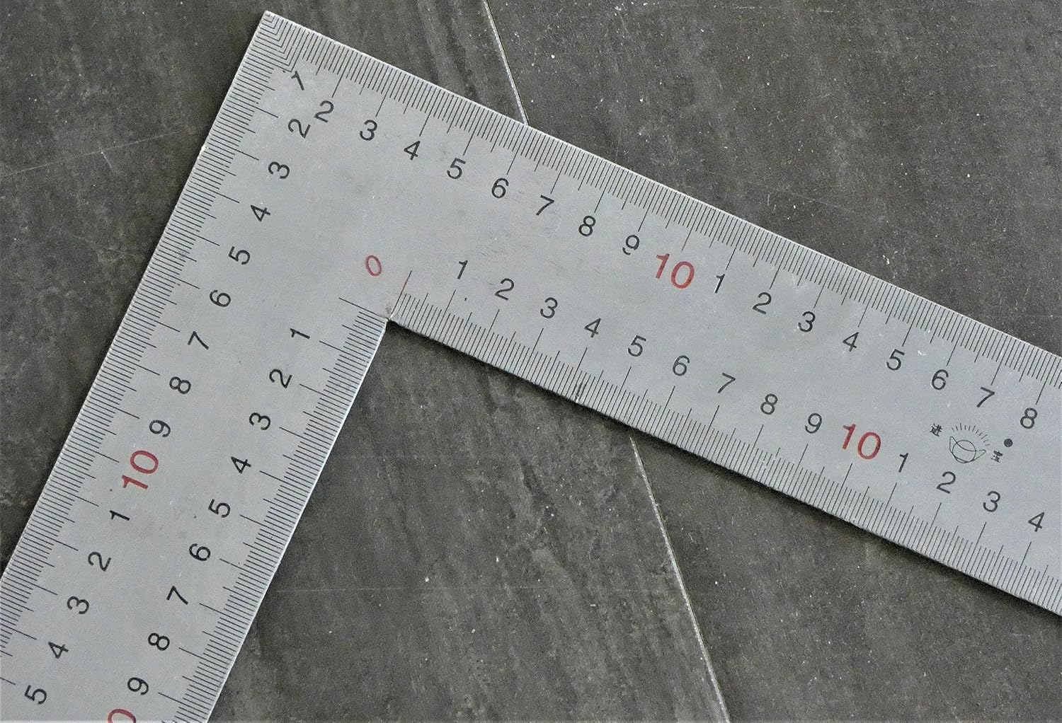 40"x20" Stainless Steel L Square Ruler, Extra Large Long Carpenter Framing Tool, 100 cm x 50 cm