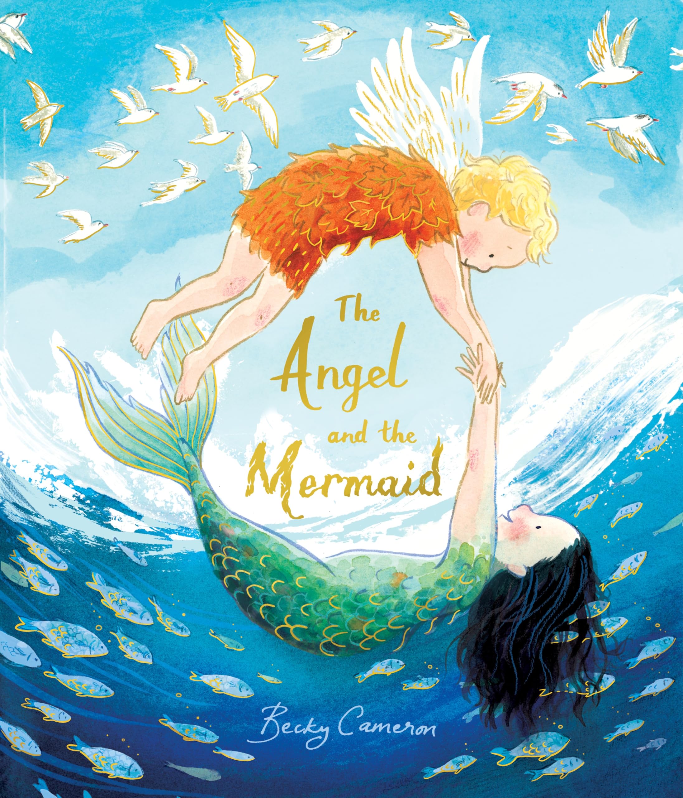 The Angel and the Mermaid by Becky Cameron PAPERBACK 9781836005223