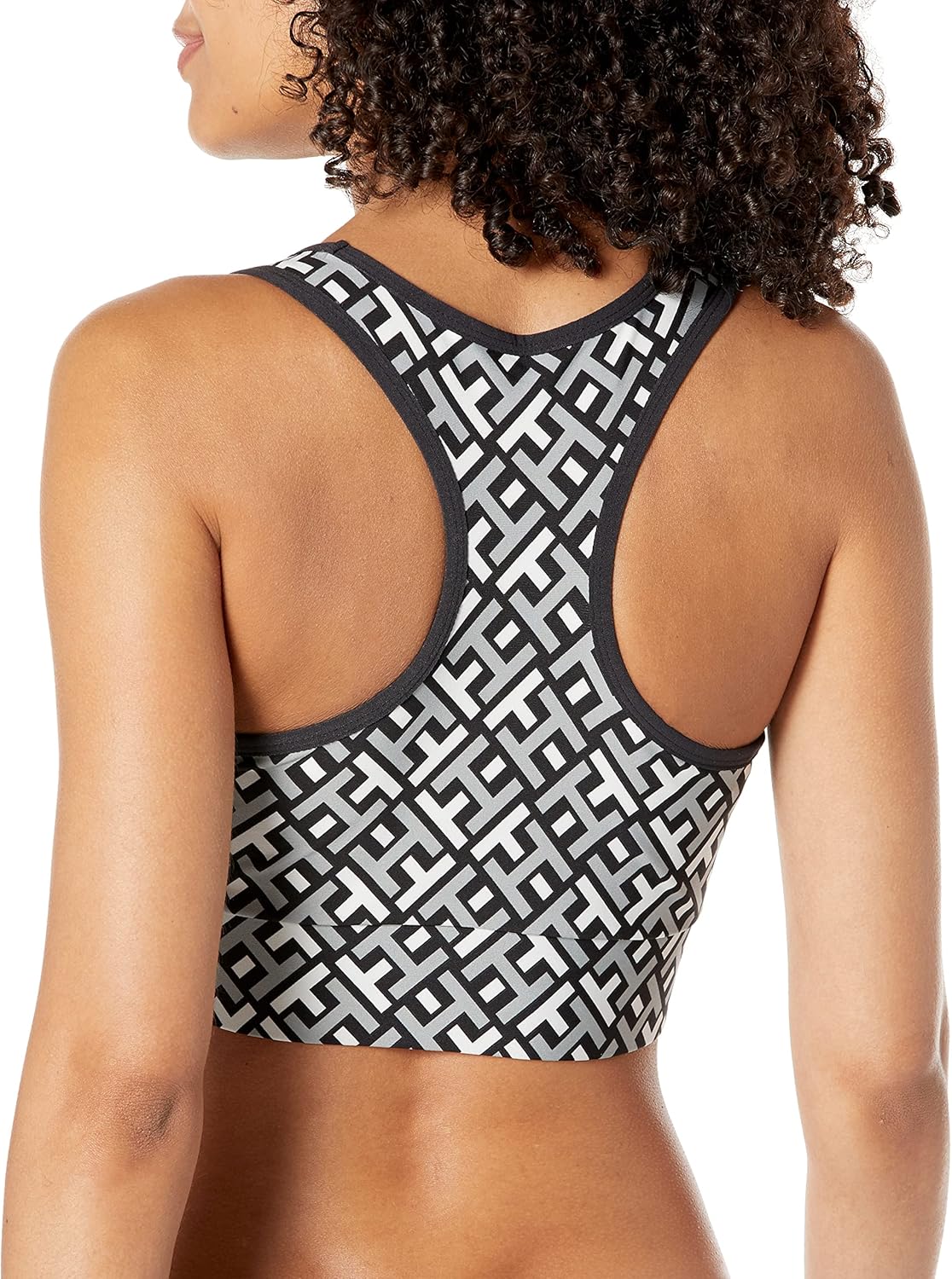 Tommy Hilfiger Women's Scoop Neck Racerback Sports Bra