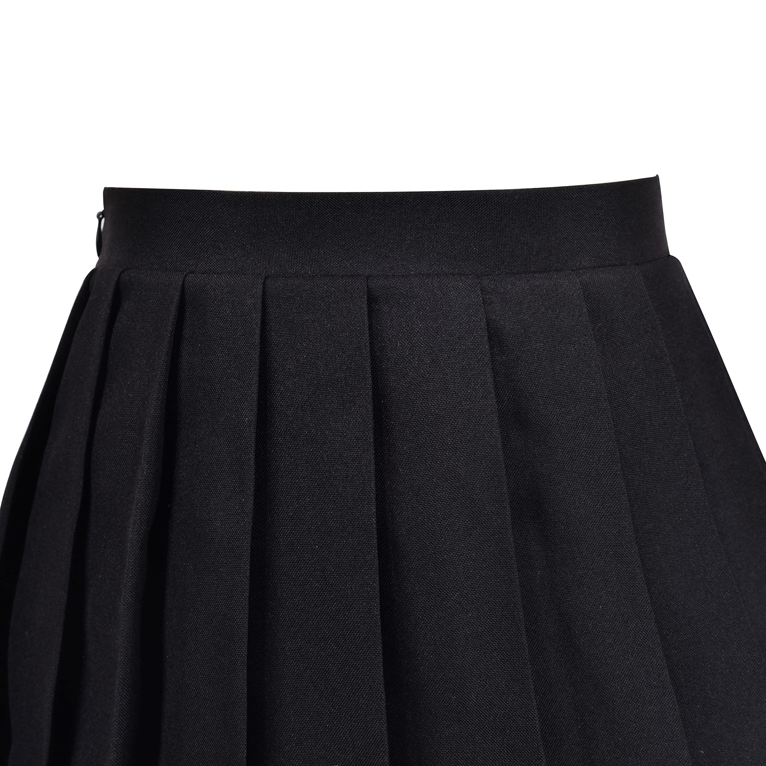 Sunny Fashion Ragazze Gonna Beige Pieghe Cravatta a Farfalla Back School Uniforme 6-14 Anni