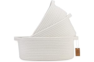 NaturalCozy 3-Piece Easter Basket Set