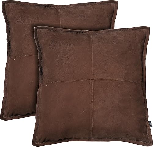 Miniatura 9 de Funda de almohada de piel de cordero  Funda decorativa para cojín de sofá  Fundas para sala de estar y dormitorio, 14 x 14 pulgadas  Beige