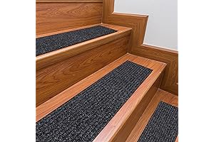 Durable and Safe Stair Treads in Black for Enhanced Home Safety