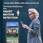 Lorex 1080p Resolution Wired Video Doorbell | Front Door Security | Nightlight | Motion Sensor & Person Detection | 2-Way Talk | IR Night Vision | 32GB Storage Included | No Monthly Fee