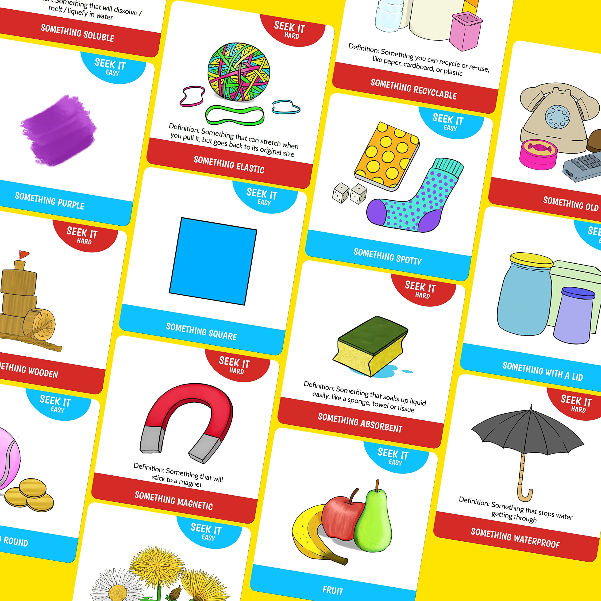 Scavenger Hunt For Kids Find It Game Indoor And Outdoor Games For 3 