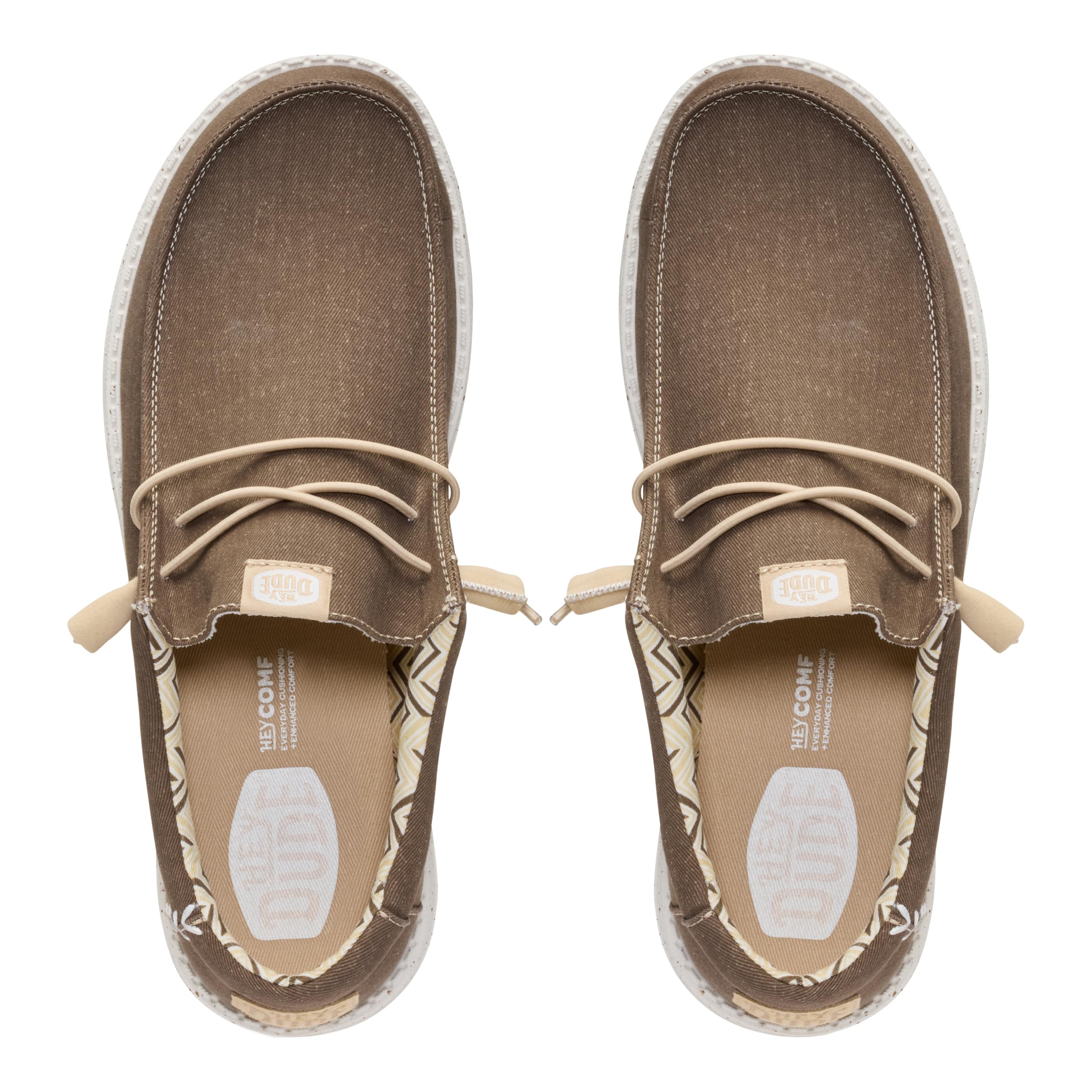 HEYDUDE Slip On Wally Stretch Canvas Natural 40