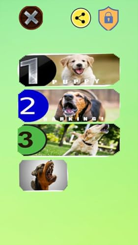 Dog barking - sound app