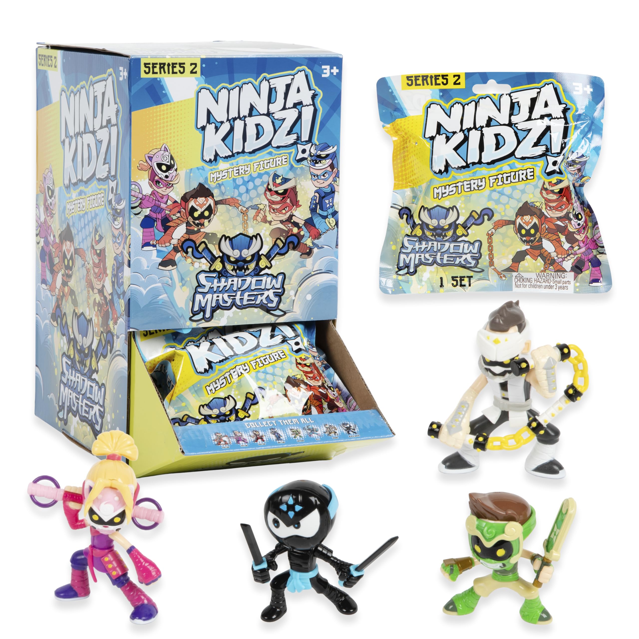 Amazon.com: Ninja Kidz Mystery Figures - Series 2, Collectible