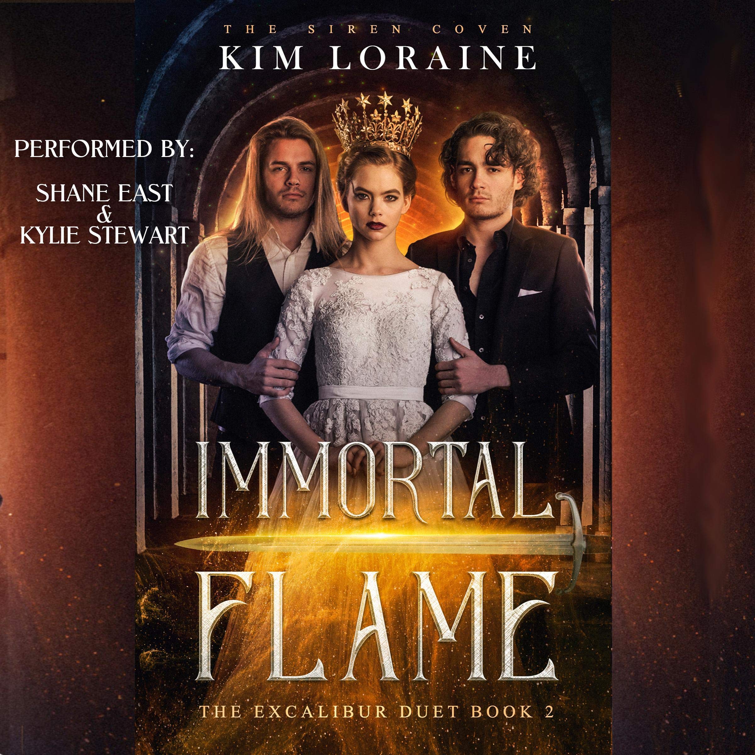 Cover art for Immortal Flame: The Excalibur Duet 2