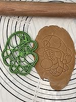 Vista 8 de Cortador de galletas Luigi y molde producido por 3D Kitchen Art
