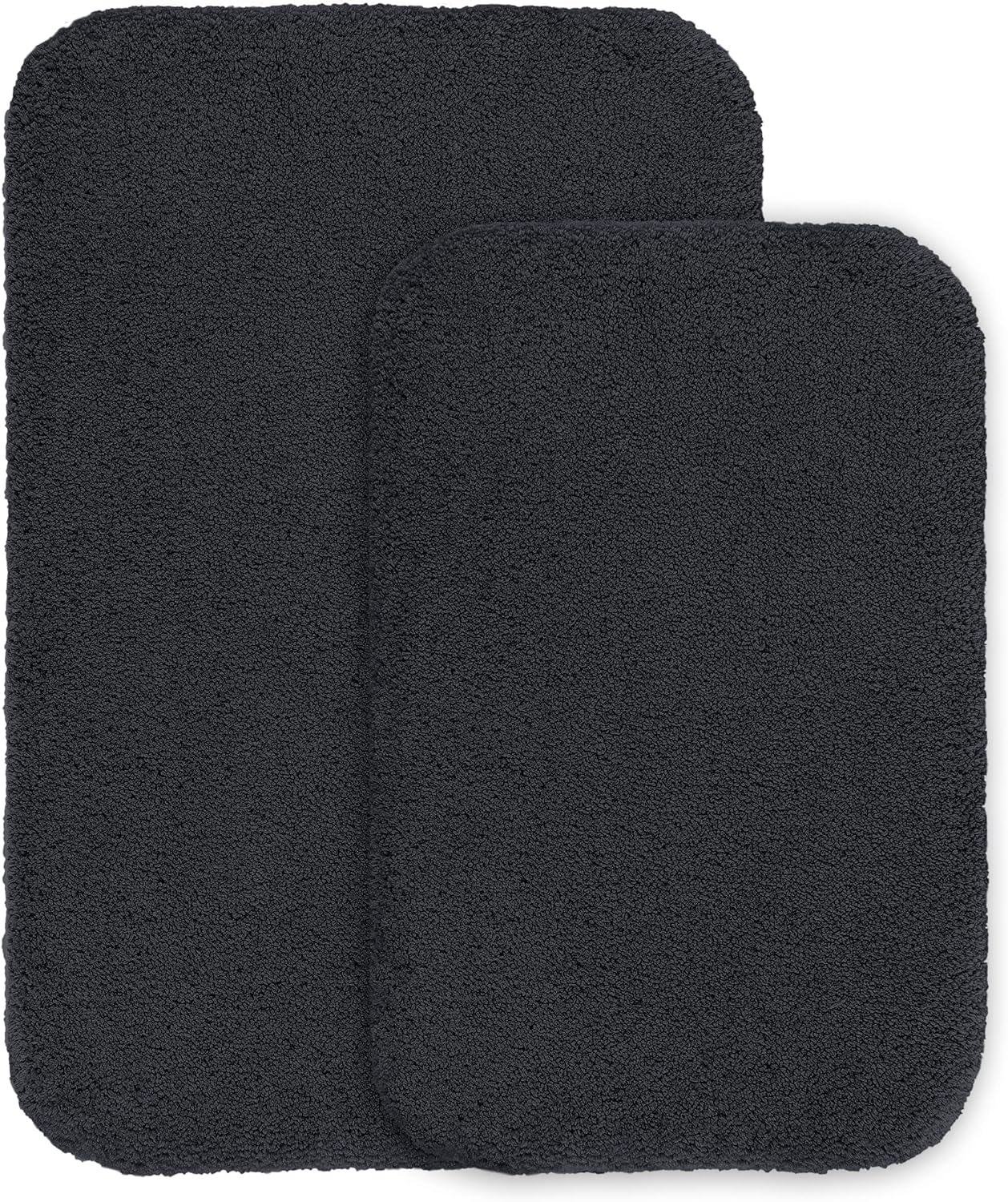 VANZAVANZU Bathroom Rugs Sets 2 Piece Bath Rugs for