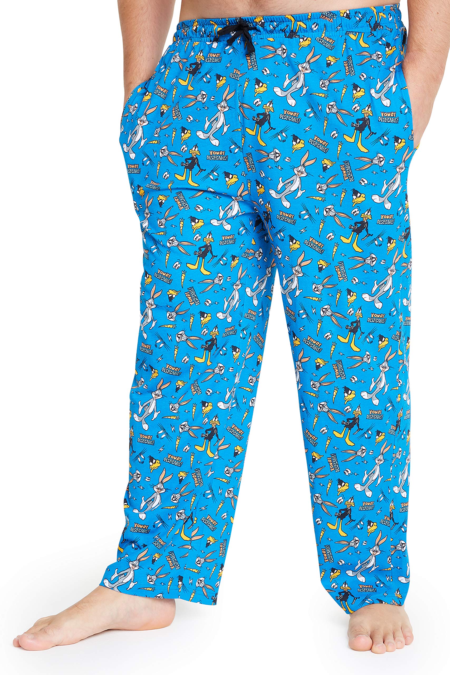 Looney Tunes Mens Lounge Pants, Space Jam Mens Pjs, Birthday Gifts for Him