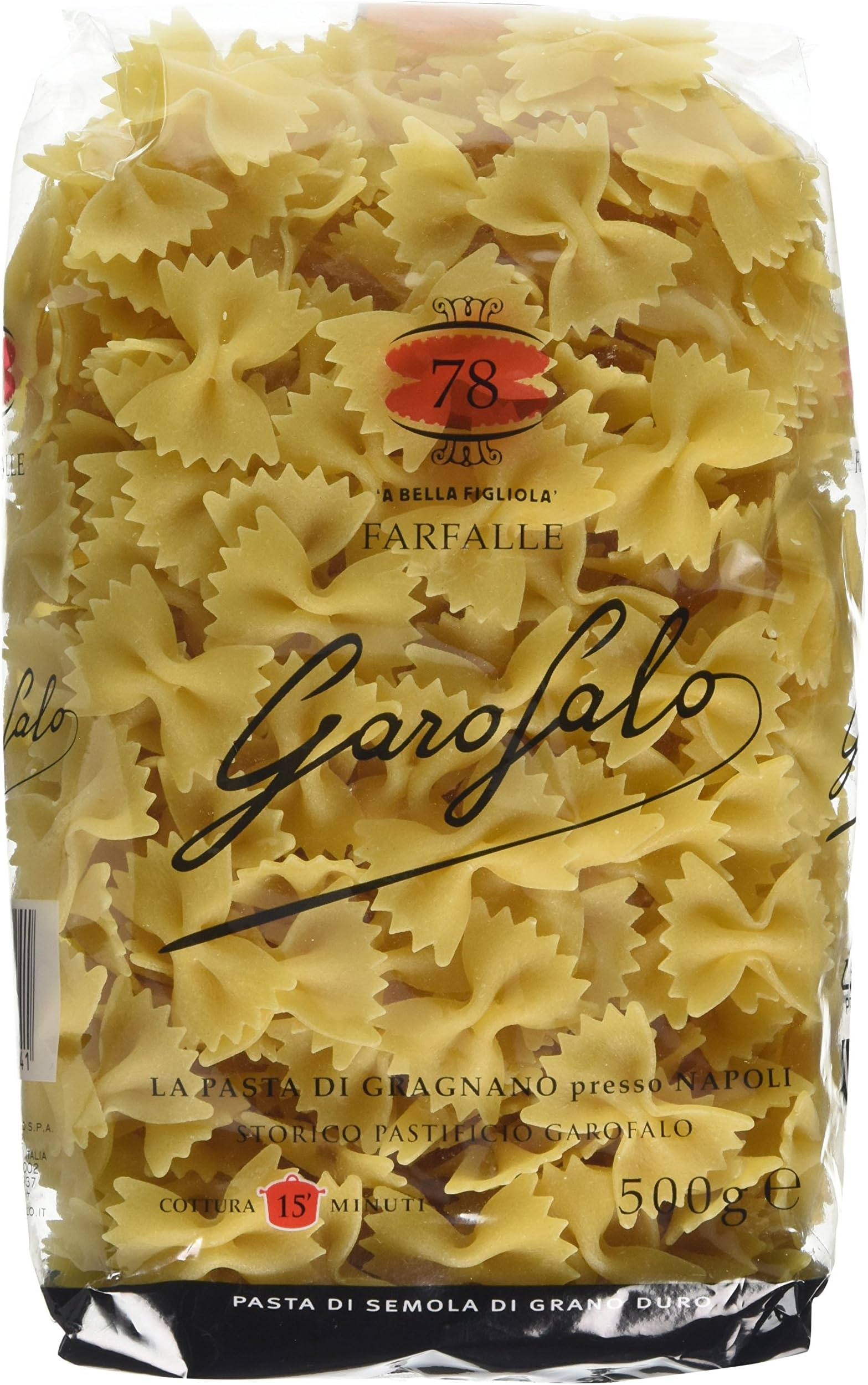 Garofalo Farfalle 500g (Pack of 4)