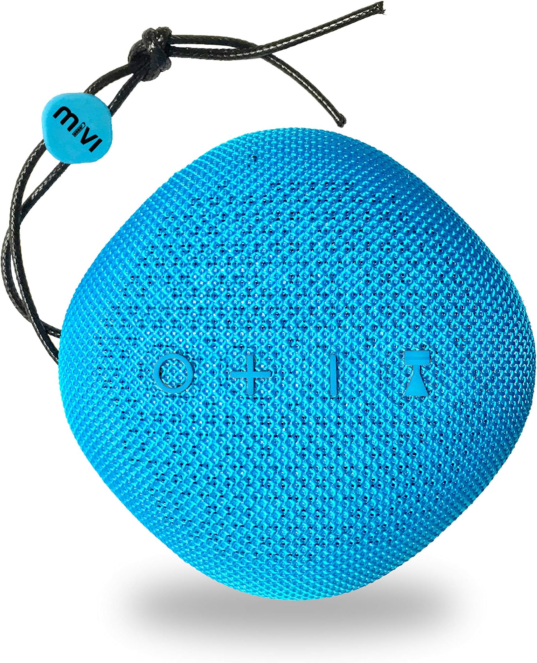 Mivi Moonstone Portable Wireless Speaker with HD Sound, Punchy Bass, Clear Highs and 10Watts Peak Output-Blue