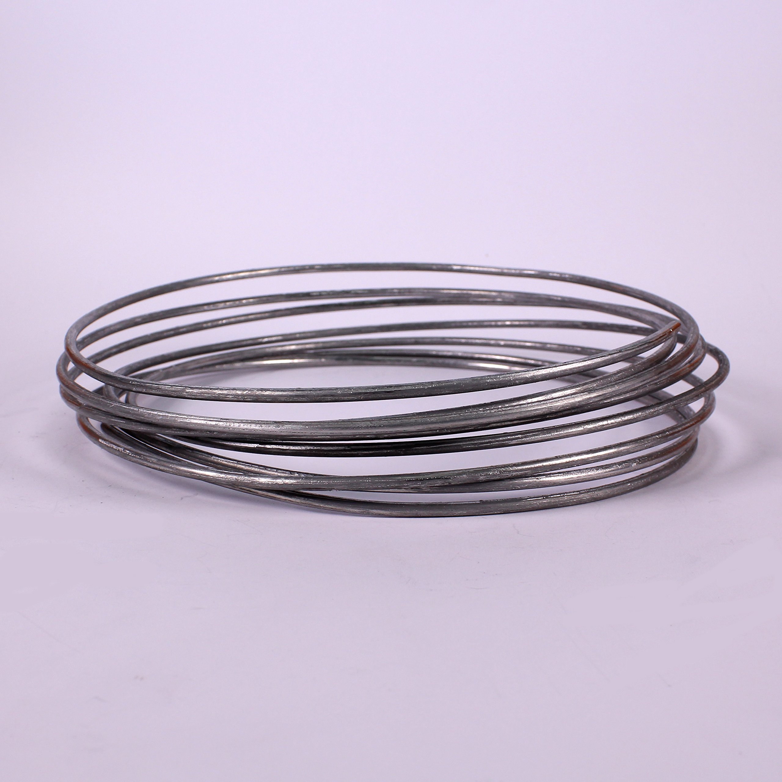 Silver Aluminium Soft Craft Modelling Wire Rod 4.5mm x 5m Flexible Roll by by BCreative ®