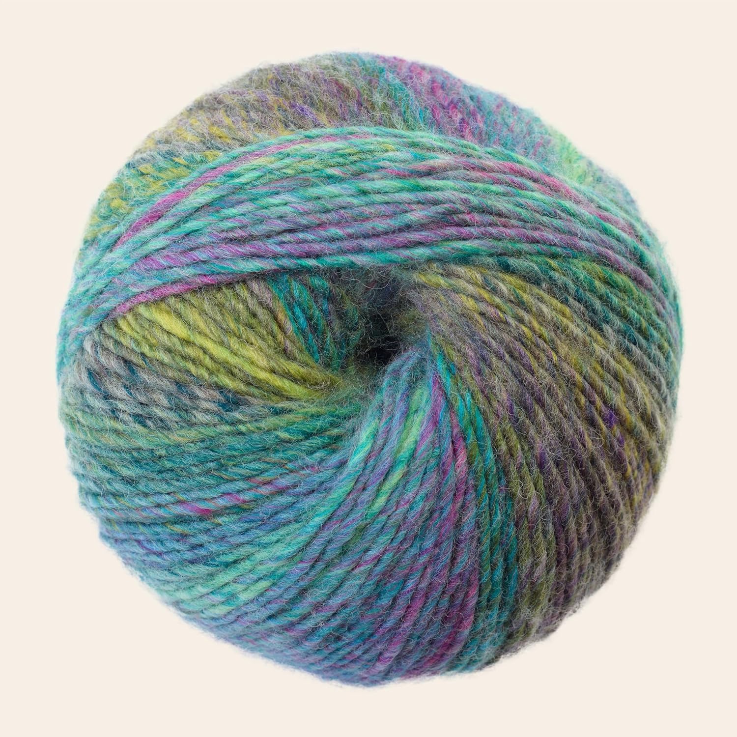Jewelspun Chunky with Wool - Emerald Shore (201) - 200g