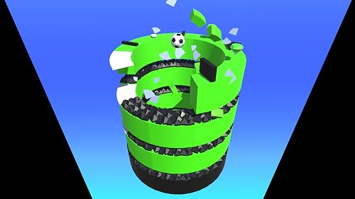 Helix Stack Ball Drop - Spiral Tower Magic Tiles hop - Bouncing Ball Crush Platforms – vue 6