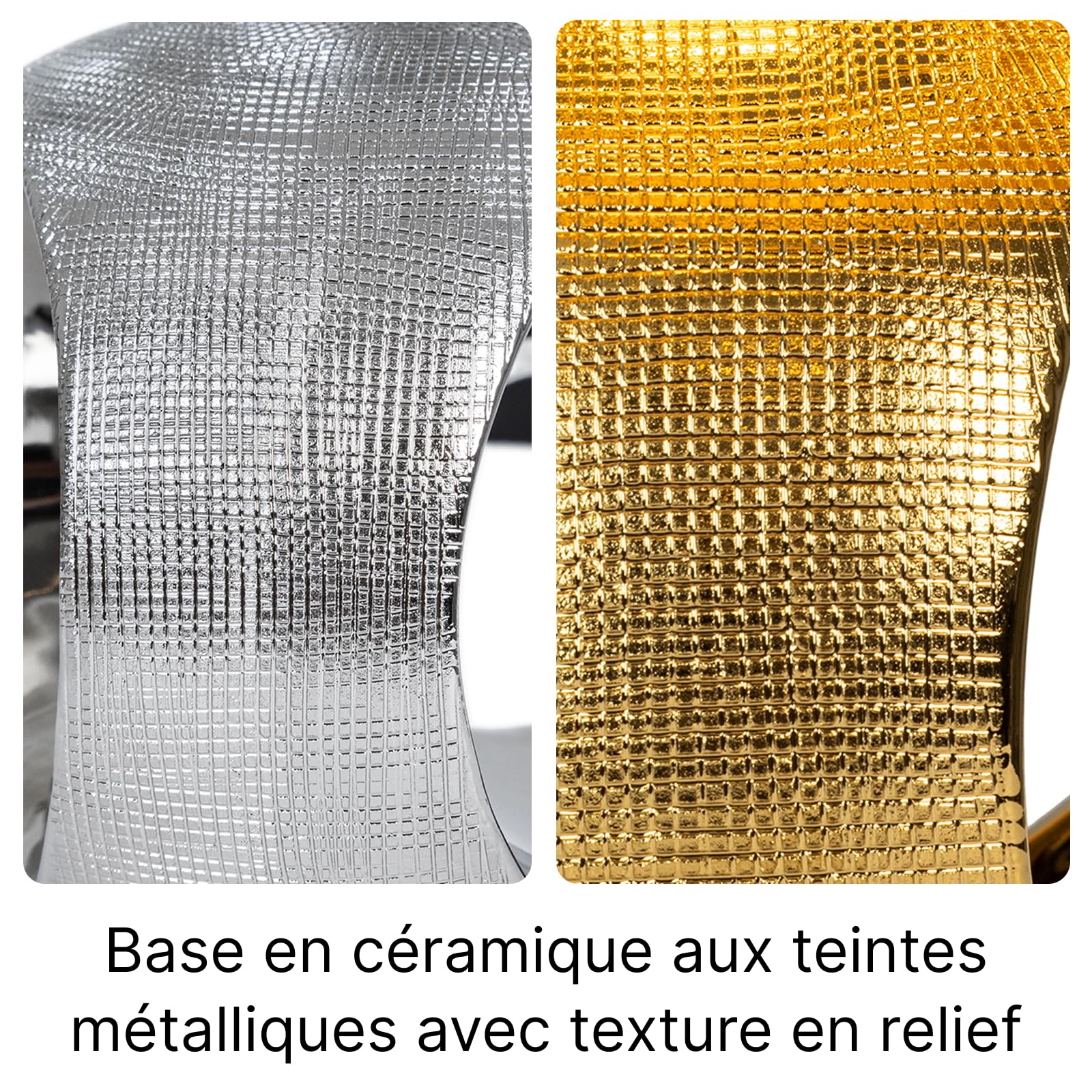 ARTE LAMP Lampe de chevet - lampe de bureau – lumiere avec abat-jour en textile pour salon et chambre - LED avec câble