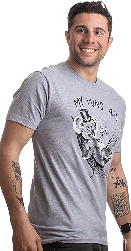 Miniatura 3 de My Puns are Koala Tea Funny Punny Calidad Broma Humor Pun para hombres y mujeres Tee T-Shirt