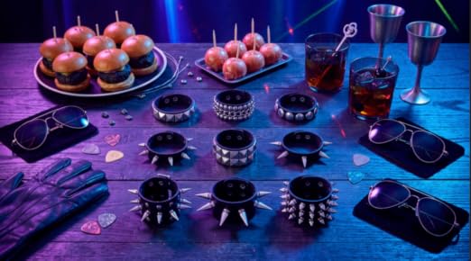 Amazon.com: Hicarer 9 Pcs Spiked Studded Bracelets Punk Leather