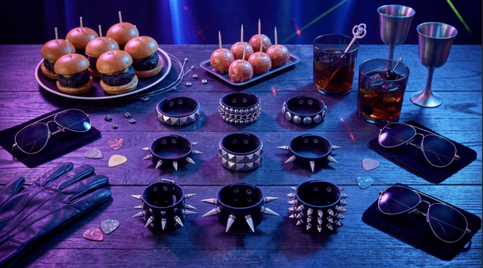 Amazon.com: Hicarer 9 Pcs Spiked Studded Bracelet Emo Punk Leather