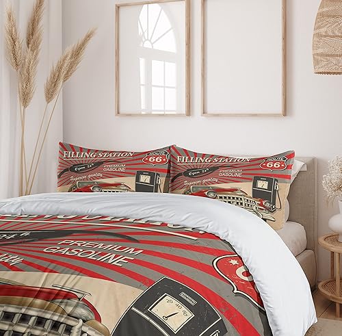 Miniatura 6 de Juegos de funda de edredón Ambesonne, disponibles en varios colores y tamaños