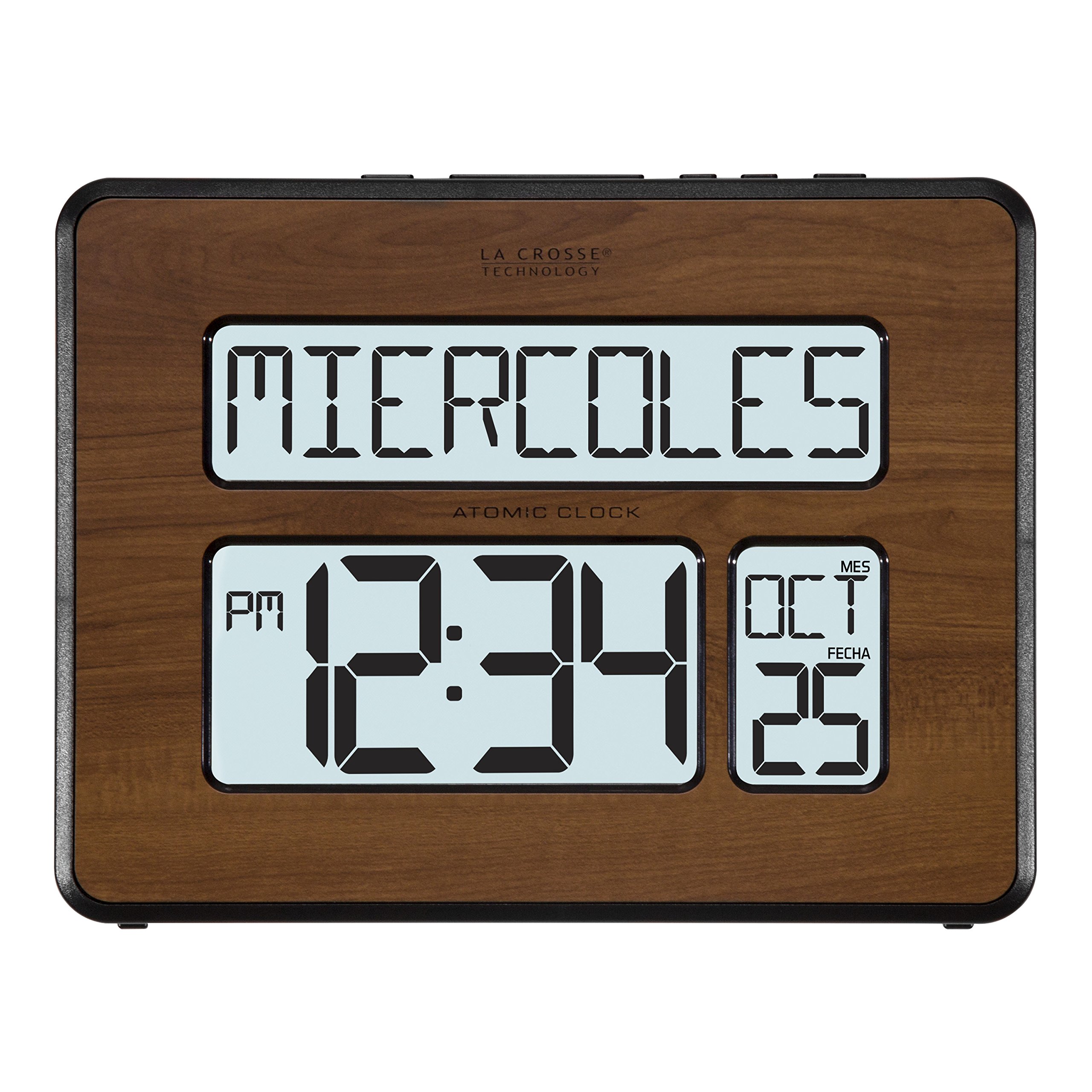 Amazon.com: La Crosse Technology 513-1419BL-WA-INT Atomic Large