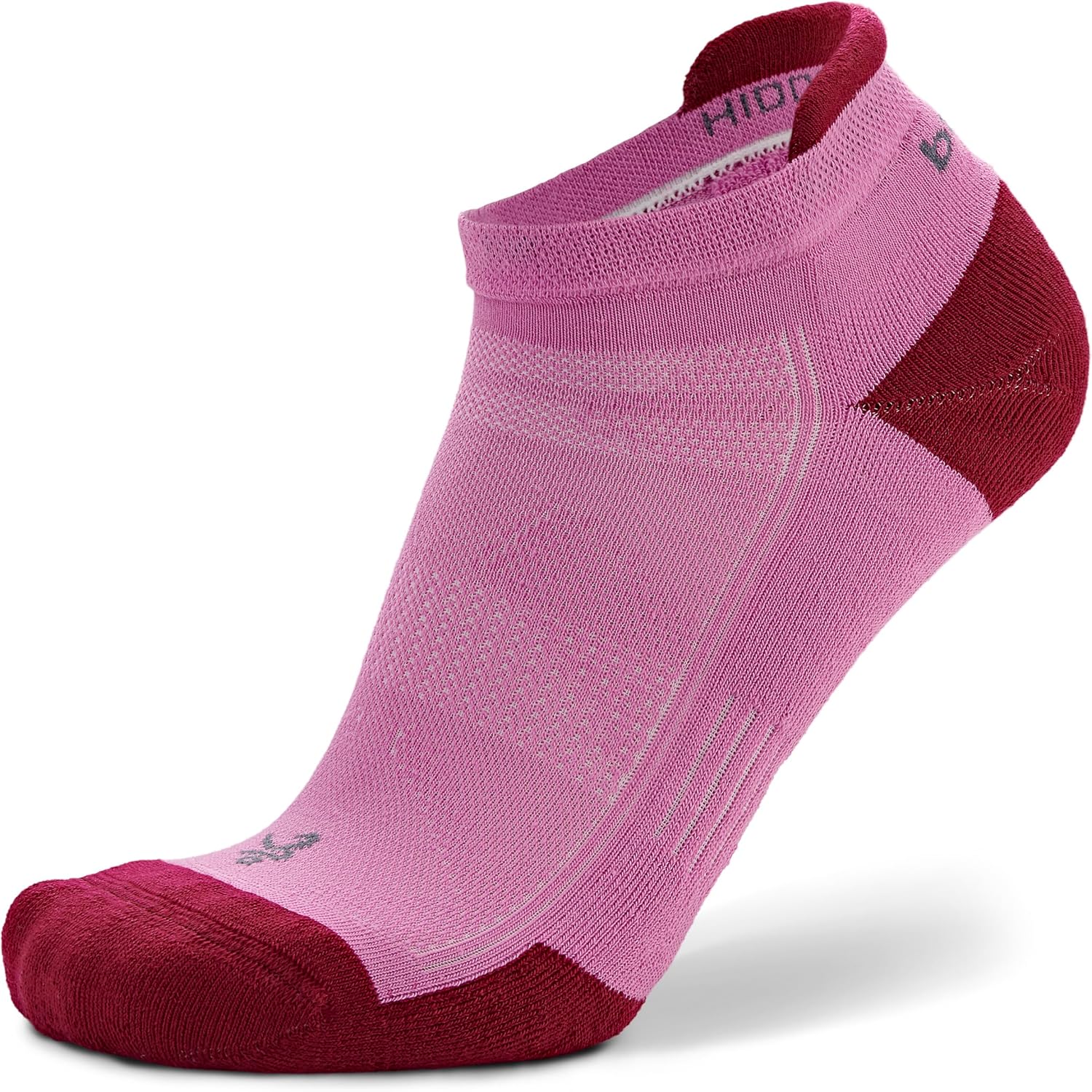 Balega Hidden Contour Impact Resistant/Cushioning Performance No Show Athletic Running Socks for Men & Women (1 Pair)