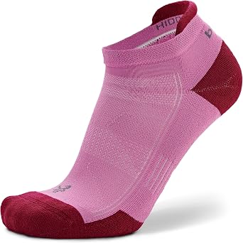 Balega Hidden Contour Impact Resistant/Cushioning Performance No Show Athletic Running Socks for Men & Women 1 Pair