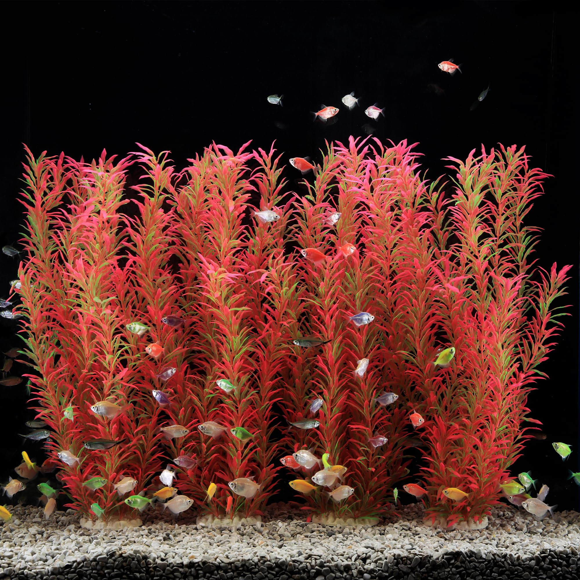 Large Aquarium Plants - 21 Inch Artificial Plants -8