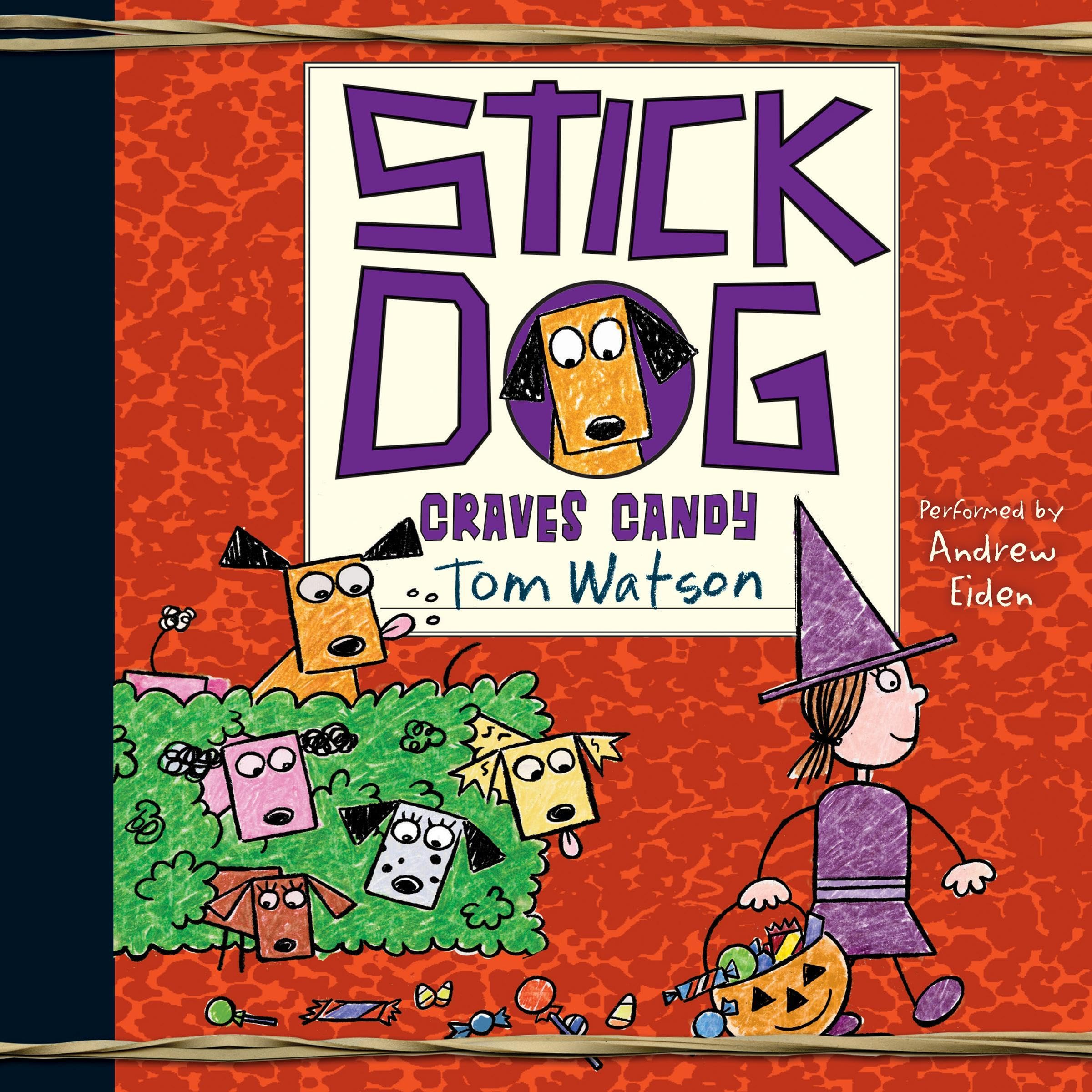 Cover art for Stick Dog Craves Candy