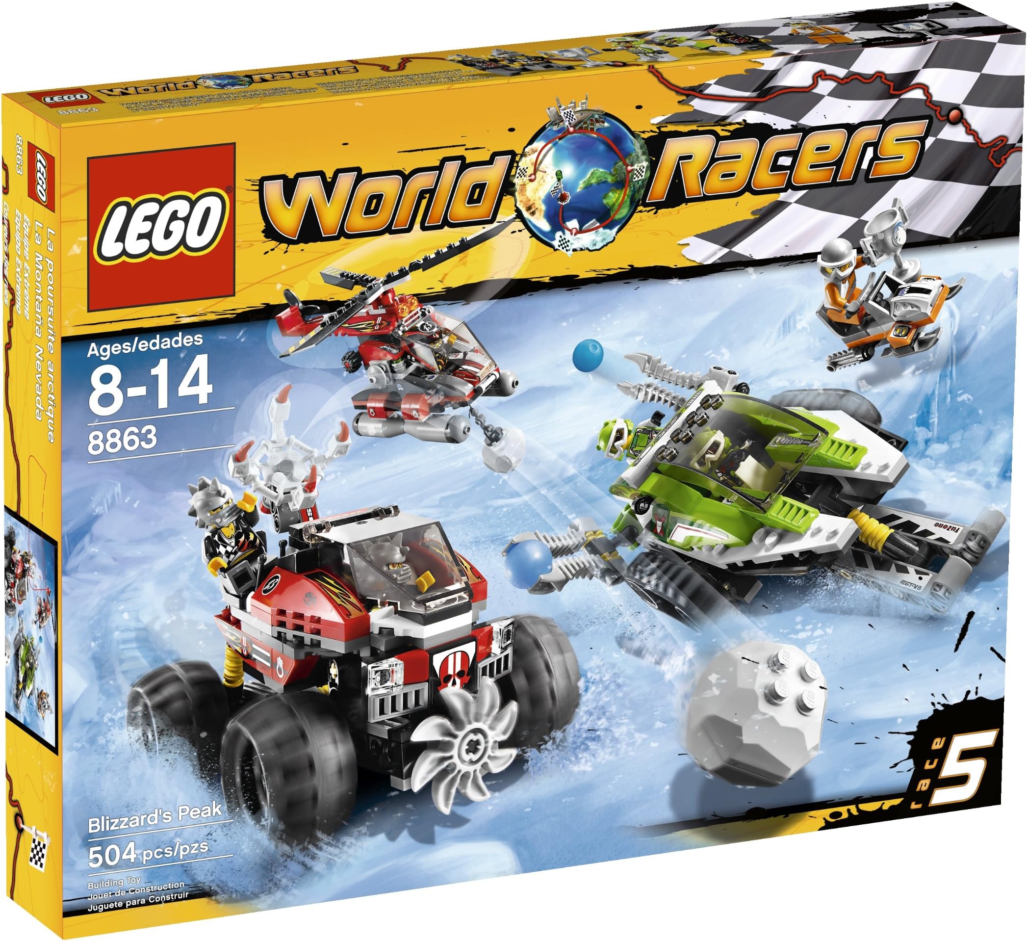 LEGOWorld Racers Blizzard's Peak 8863