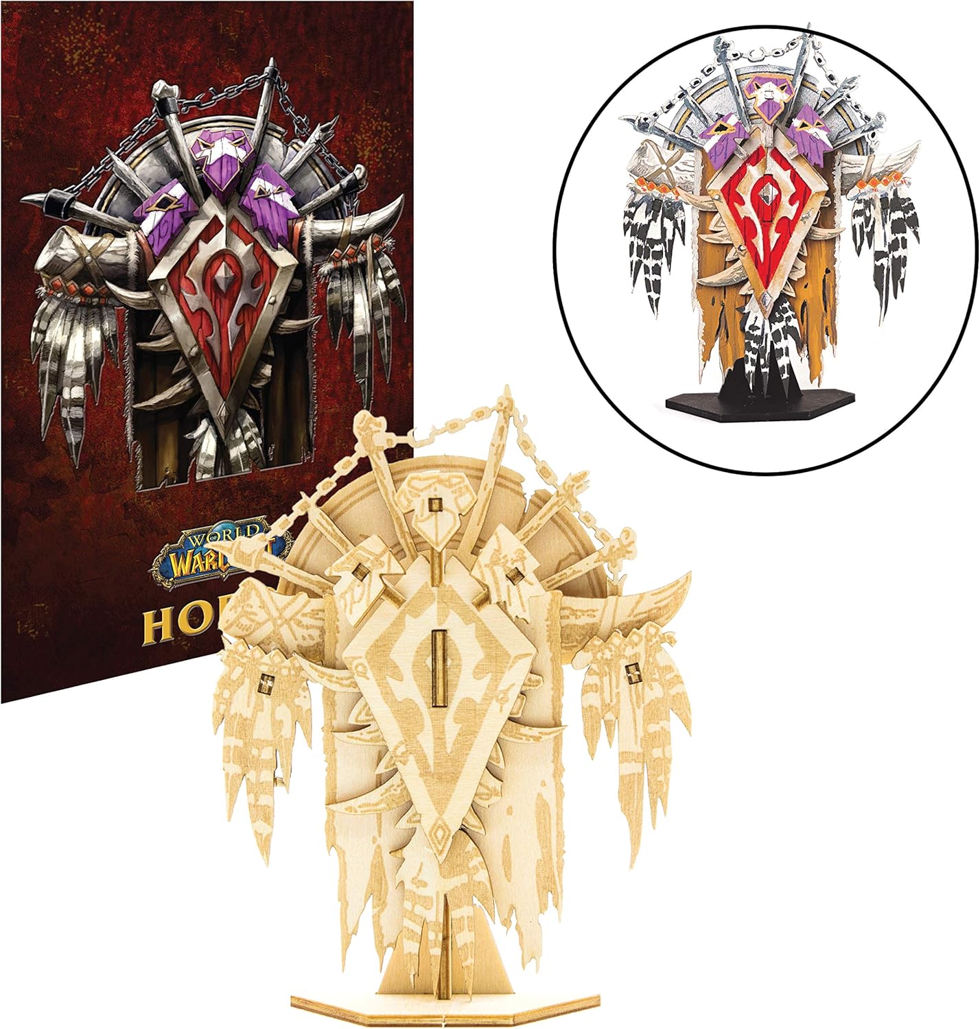 of Warcraft Horde 3D Wood Puzzle 
