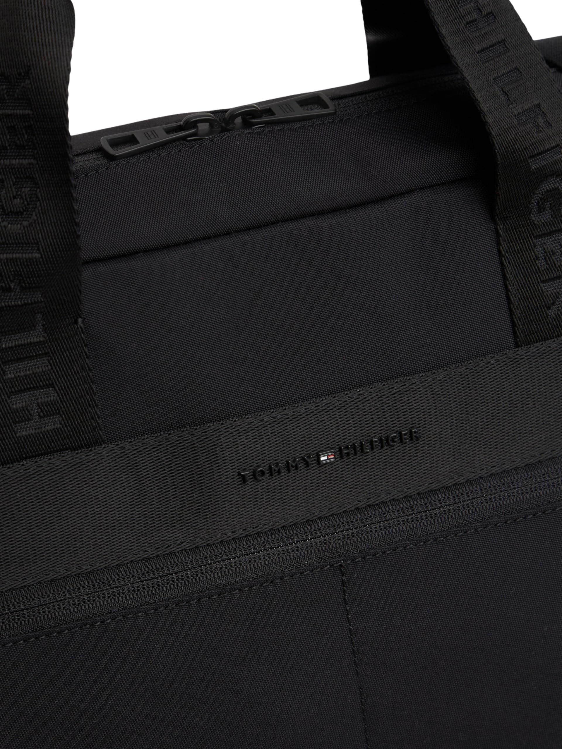Tommy Hilfiger TH COMMUTER COMPUTER BAG Sacoche d'ordinateur pour homme Noir Taille unique
