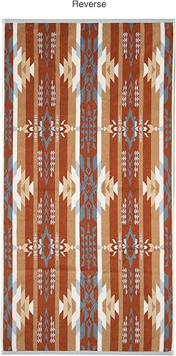 Miniatura 3 de Carstens, Inc. Pecos Southwestern Decor - Toalla de baño, tamaño grande