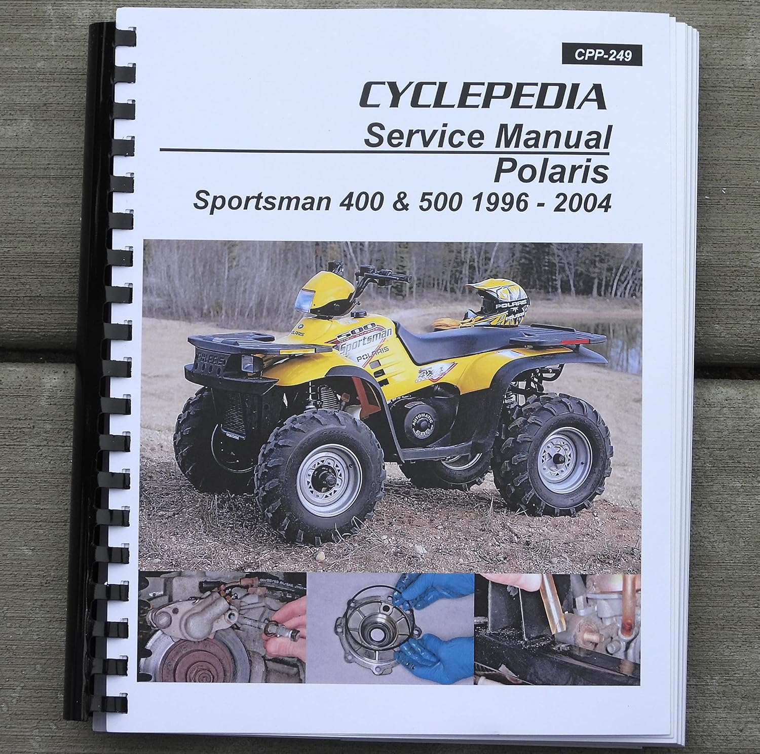 i5motorcycle Service & Repair Manual for Polaris Sportsman 400 500 Quad ATV 1996-2004