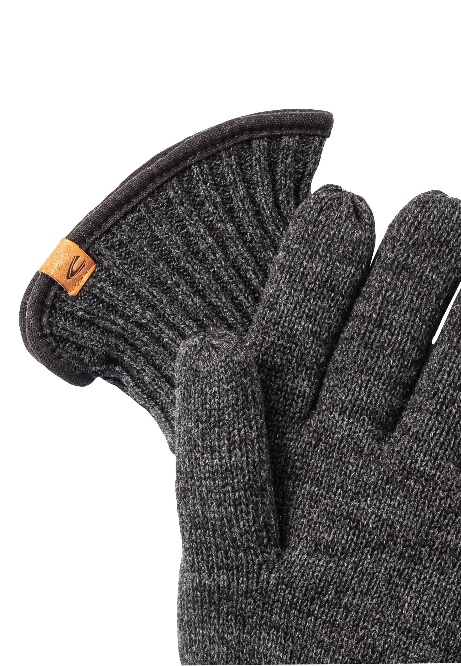 camel active Herren Strickhandschuhe mit warmen Futter
