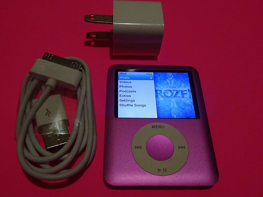 Apple iPod nano ピンク 第3世代 8GB 。付属品付き。 iPod nano Apple 第3世代（8GB）ピンク：MB453J/A : Centro