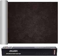 Vista 22 de Cinta de parche de reparación de cuero para sofá, 3.5 x 60 pulgadas, autoadhesiva para sofá, asiento de auto, silla de oficina, muebles de cuero