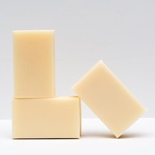 Miniatura 5 de FONTANA CANDLE CO. - Barras de jabón sin perfume  Paquete de 3  Barra de jabón hidratante natural para manos y cuerpo  Fabricado con manteca de
