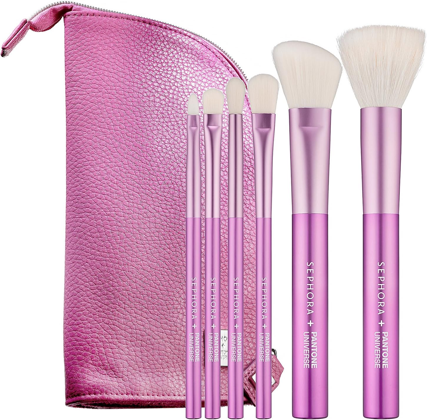 SEPHORA+PANTONE UNIVERSE - Radiant Orchid 6pc. Color Gaze Brush Set by Sephora