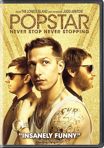 Popstar Never Stop Never Stopping DVD