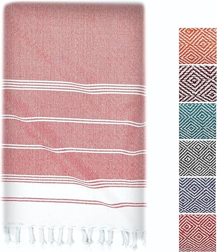 Vista 42 de LANE LINEN Toalla de Playa, Paquete de 2 Toallas de Playa de Gran Tamaño, 39"x71", Toallas de Piscina de Secado Rápido para Adultos, Absorbentes a